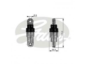 GATES T38218 vibracijos slopintuvas, V formos rumbuotas diržas 
 Diržinė pavara -> V formos rumbuotas diržas/komplektas -> Vibracijos slopintuvas
11281709613