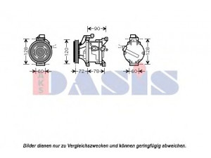 AKS DASIS 850743N kompresorius, oro kondicionierius 
 Oro kondicionavimas -> Kompresorius/dalys
8831052381