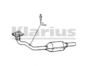 KLARIUS 321935 katalizatoriaus keitiklis 
 Išmetimo sistema -> Katalizatoriaus keitiklis
1J0254502EX, 1J0254502EX, 1J0254502EX