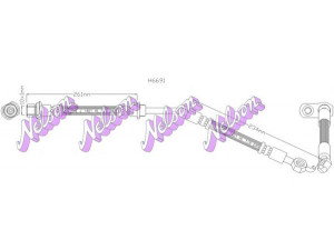 Brovex-Nelson H6691 stabdžių žarnelė 
 Stabdžių sistema -> Stabdžių žarnelės
9094702E07, 9094702E07, 9094702G34