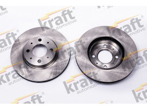 KRAFT AUTOMOTIVE 6046370 stabdžių diskas 
 Stabdžių sistema -> Diskinis stabdys -> Stabdžių diskas
271590