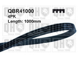 QUINTON HAZELL QBR41000 V formos rumbuoti diržai 
 Techninės priežiūros dalys -> Techninės priežiūros intervalai
7771529, B36615909, B59615909, BPD415909