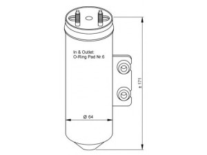 NRF 33198 džiovintuvas, oro kondicionierius 
 Oro kondicionavimas -> Džiovintuvas
6455CL, 6455W8, 9635717280