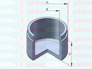 AUTOFREN SEINSA D025374 stūmoklis, stabdžių apkaba 
 Stabdžių sistema -> Stabdžių matuoklis -> Stabdžių dalys
581121G000