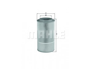 KNECHT LX 1024 oro filtras 
 Techninės priežiūros dalys -> Techninės priežiūros intervalai
81083030052, 81084050016, 81084050020
