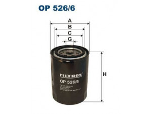 FILTRON OP526/6 alyvos filtras 
 Techninės priežiūros dalys -> Techninės priežiūros intervalai
068115561F, 068115561F, 068115561F