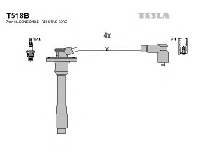 TESLA T518B uždegimo laido komplektas 
 Kibirkšties / kaitinamasis uždegimas -> Uždegimo laidai/jungtys
90080-91127