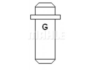 MAHLE ORIGINAL GC0130008 vožtuvų kreiptuvai
630503320034