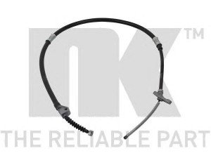 NK 9045217 trosas, stovėjimo stabdys 
 Stabdžių sistema -> Valdymo svirtys/trosai
4643028390, 4643028391