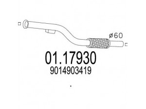 MTS 01.17930 išleidimo kolektorius 
 Išmetimo sistema -> Išmetimo vamzdžiai
9014903419