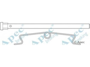 APEC braking KIT522 priedų komplektas, stabdžių trinkelė