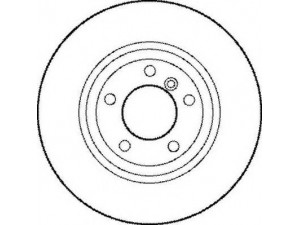 JURID 562188J stabdžių diskas 
 Stabdžių sistema -> Diskinis stabdys -> Stabdžių diskas
34101166071, 34116769305