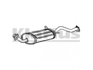 KLARIUS CL102H galinis duslintuvas 
 Išmetimo sistema -> Duslintuvas
MB612279, MB651234