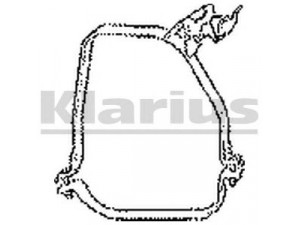 KLARIUS 430101 laikiklis, išmetimo sistema
18211176390, 18211176393