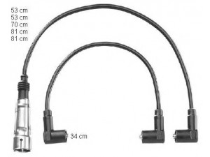 BERU ZEF1218 uždegimo laido komplektas 
 Kibirkšties / kaitinamasis uždegimas -> Uždegimo laidai/jungtys