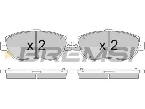 BREMSI BP2754 stabdžių trinkelių rinkinys, diskinis stabdys 
 Techninės priežiūros dalys -> Papildomas remontas
0446550110, 0449150070, 0449150071