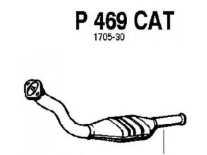 FENNO P469CAT katalizatoriaus keitiklis 
 Išmetimo sistema -> Katalizatoriaus keitiklis
BM90022H, 1704-60, 1704-90, 1705-30