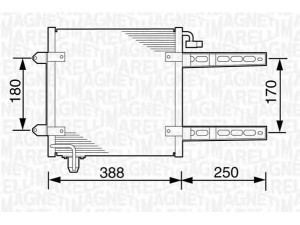 MAGNETI MARELLI 350203237000 kondensatorius, oro kondicionierius 
 Oro kondicionavimas -> Kondensatorius
6N0820413A, 6N0820413B