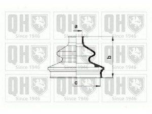 QUINTON HAZELL QJB835 gofruotoji membrana, kardaninis velenas 
 Ratų pavara -> Gofruotoji membrana
3B0 598 203, 4B0 598 203, 8E0 598 203