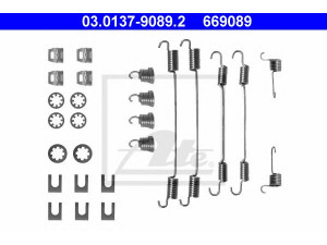 ATE 03.0137-9089.2 priedų komplektas, stabdžių trinkelės 
 Stabdžių sistema -> Būgninis stabdys -> Dalys/priedai
4315 13