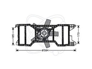 ELECTRO AUTO 32VG001 ventiliatorius, radiatoriaus 
 Aušinimo sistema -> Oro aušinimas
1467012, 1467013, 1141508, 1141509