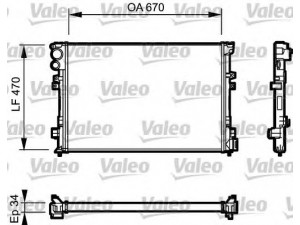 VALEO 731168 radiatorius, variklio aušinimas 
 Aušinimo sistema -> Radiatorius/alyvos aušintuvas -> Radiatorius/dalys
1301-Y4, 1301-Y5, 1301-Y7, 1301-Y8