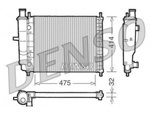 DENSO DRM09028 radiatorius, variklio aušinimas 
 Aušinimo sistema -> Radiatorius/alyvos aušintuvas -> Radiatorius/dalys
7776507