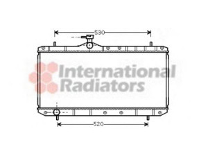 VAN WEZEL 52002062 radiatorius, variklio aušinimas 
 Aušinimo sistema -> Radiatorius/alyvos aušintuvas -> Radiatorius/dalys
17700-54G00, 1770054G00000