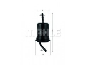 KNECHT KL 115 kuro filtras 
 Techninės priežiūros dalys -> Papildomas remontas
B6BF13480, B6BF20490, B6BF20490A