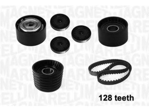 MAGNETI MARELLI 341305050000 paskirstymo diržo komplektas 
 Techninės priežiūros dalys -> Papildomas remontas
130C12131R, 7701474019, 7701474022