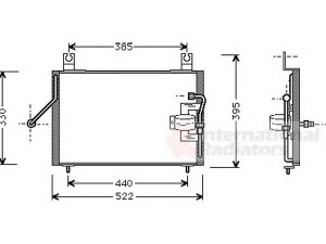 VAN WEZEL 83005004 kondensatorius, oro kondicionierius 
 Oro kondicionavimas -> Kondensatorius
0K2A161480C, K9078-60-625B, K907860625B