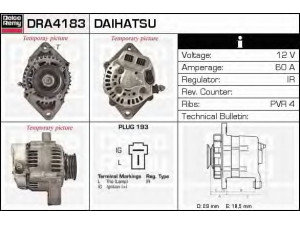 DELCO REMY DRA4183 kintamosios srovės generatorius 
 Elektros įranga -> Kint. sr. generatorius/dalys -> Kintamosios srovės generatorius