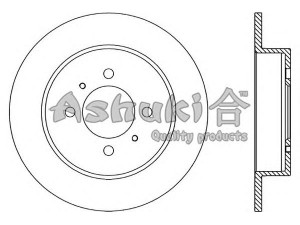 ASHUKI N014-11 stabdžių diskas 
 Dviratė transporto priemonės -> Stabdžių sistema -> Stabdžių diskai / priedai
V6-163, 0 986 478 836/BOSCH, 08.5443.40/BREMBO