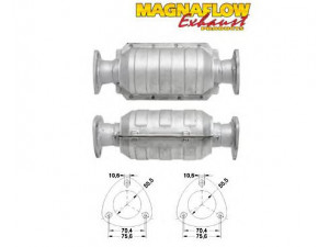 MAGNAFLOW 85880 katalizatoriaus keitiklis 
 Išmetimo sistema -> Katalizatoriaus keitiklis
855027, 855136