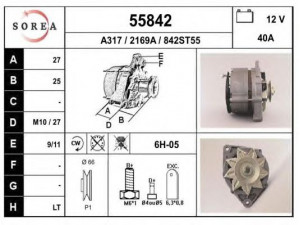 EAI 55842 kintamosios srovės generatorius