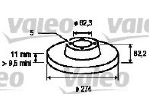 VALEO 186896 stabdžių diskas 
 Ašies montavimas/vairavimo mechanizmas/ratai -> Rato stebulė/montavimas -> Rato guolis
7701472838, 7701713008, 8200367094