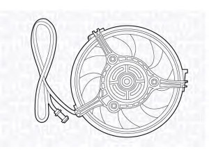 MAGNETI MARELLI 069422528010 ventiliatorius, radiatoriaus
8D0959455P