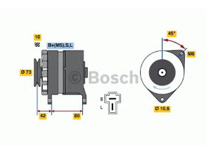 BOSCH 0 986 033 441 kintamosios srovės generatorius 
 Elektros įranga -> Kint. sr. generatorius/dalys -> Kintamosios srovės generatorius
A 002 T 25772, A 003 T 33772, A 2 T 25772