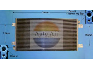 AUTO AIR GLOUCESTER 16-1371 kondensatorius, oro kondicionierius 
 Oro kondicionavimas -> Kondensatorius
4415071, 93179746, CA1440, 7701057122