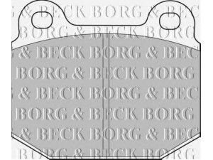 BORG & BECK BBP1005 stabdžių trinkelių rinkinys, diskinis stabdys 
 Techninės priežiūros dalys -> Papildomas remontas
60728434, 1605291, 1605300, 1605301
