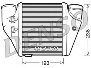 DENSO DIT02006 tarpinis suslėgto oro aušintuvas, kompresorius 
 Variklis -> Oro tiekimas -> Įkrovos agregatas (turbo/superįkrova) -> Tarpinis suslėgto oro aušintuvas
078145805J