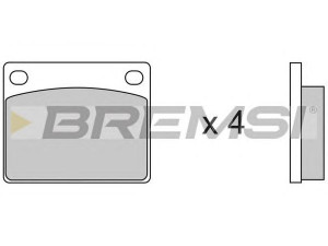 BREMSI BP2115 stabdžių trinkelių rinkinys, diskinis stabdys
45250579910, 45260642010, 41060A6900