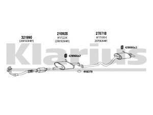 KLARIUS 450074E išmetimo sistema