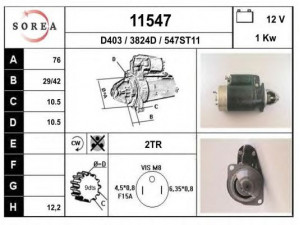 EAI 11547 starteris