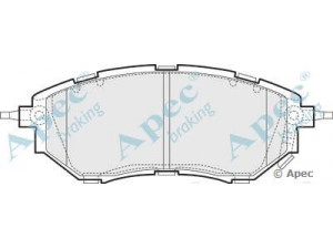 APEC braking PAD1455 stabdžių trinkelių rinkinys, diskinis stabdys 
 Techninės priežiūros dalys -> Papildomas remontas
26296AG000, 26296AG030, 26296AG050
