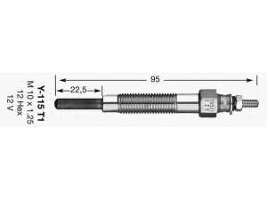 NGK 2189 kaitinimo žvakė 
 Kibirkšties / kaitinamasis uždegimas -> Kaitinimo kaištis
MD050212
