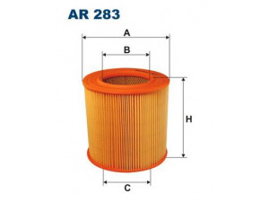 FILTRON AR283 oro filtras 
 Techninės priežiūros dalys -> Techninės priežiūros intervalai