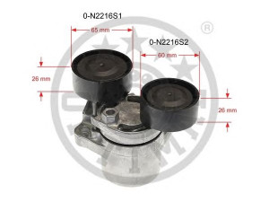 OPTIMAL 0-N2216 diržo įtempiklis, V formos rumbuotas diržas 
 Diržinė pavara -> V formos rumbuotas diržas/komplektas -> Dirželio įtempiklis (įtempimo blokas)
11 28 7 810 807, 7 810 807