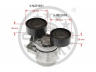OPTIMAL 0-N2216 diržo įtempiklis, V formos rumbuotas diržas 
 Diržinė pavara -> V formos rumbuotas diržas/komplektas -> Dirželio įtempiklis (įtempimo blokas)
11 28 7 810 807, 7 810 807