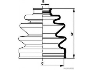 MAGNETI MARELLI 600000064600 gofruotoji membrana, kardaninis velenas
49509-3AC00, 49609-3AC50, G065-22-530